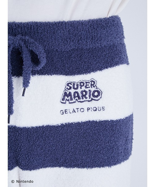 gelato pique（ジェラートピケ）の「【スーパーマリオ】【メンズ】ジャガードプルオーバー＆ロングパンツセット（ルームウェア/パジャマ・メンズ・グリーン/ネイビー・MEDIUM/LARGE）」の19枚目の写真