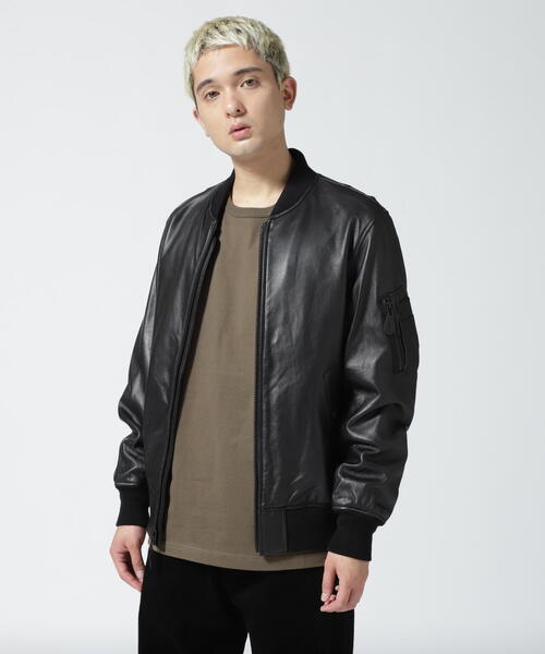 AVIREX(アヴィレックス)の「【WEB&DEPOT限定】LEATHER TYPE MA-1 LINING PIN UP / レザー タイプ MA-1 ライニング ピンナップ / AVIREX / アヴィレックス(MA-1・レディース・ブラック/その他6・2XL/L/M/XL)」の22枚目の写真