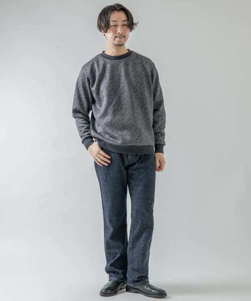 URBAN RESEARCH ROSSO MEN（アーバンリサーチロッソメン）の「『XLサイズあり』『抗菌/防臭』セーターフリースプルオーバー（スウェット・メンズ・ネイビー/グレー/ブラック/チャコールグレー・SMALL/MEDIUM/LARGE/X-LARGE）」の21枚目の写真