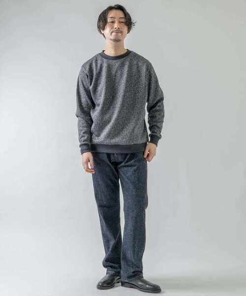 URBAN RESEARCH ROSSO MEN（アーバンリサーチロッソメン）の「『XLサイズあり』『抗菌/防臭』セーターフリースプルオーバー（スウェット・メンズ・ネイビー/グレー/ブラック/チャコールグレー・SMALL/MEDIUM/LARGE/X-LARGE）」の22枚目の写真