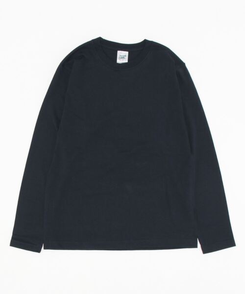 STONE 黒 長袖ロンT ワンフォークロージング 1111clothing 無地 ロンT メンズ T