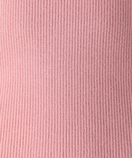 Heather(ヘザー)の「タートルピタニット 172681(ニット/セーター・レディース・オフホワイト/ブラック/ピンク・FREE)」の21枚目の写真