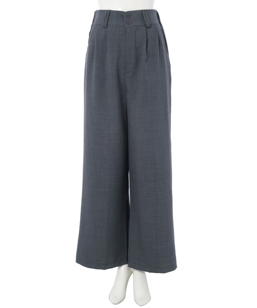 Edit Sheen（エディットシーン）の「ツータックワイドパンツ（その他パンツ・レディース・ブラック/モカ/ダークグレー・M）」の17枚目の写真