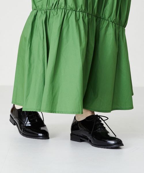 【セール】アーモンドトゥレースアップレインシューズ/R-1018（レインシューズ）｜ORiental TRaffic（オリエンタルトラフィック）