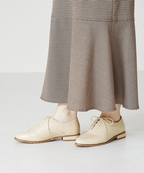 【セール】アーモンドトゥレースアップレインシューズ/R-1018（レインシューズ）｜ORiental TRaffic（オリエンタルトラフィック）