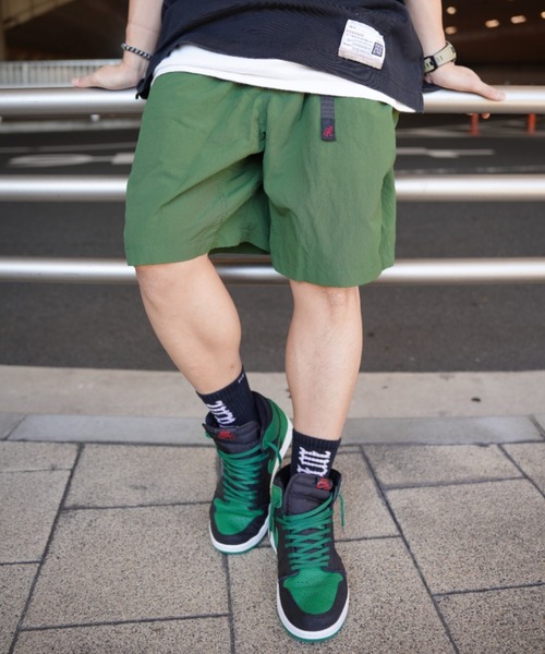 Gramicci（グラミチ）の「GRAMICCI/グラミチ/NYLON LOOSE SHORT/ナイロンルーズショーツ/G3SU-P070（その他パンツ・メンズ・ブラック/グリーン/ネイビー・SMALL/MEDIUM/LARGE）」の4枚目の写真
