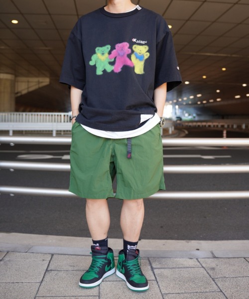 Gramicci（グラミチ）の「GRAMICCI/グラミチ/NYLON LOOSE SHORT/ナイロンルーズショーツ/G3SU-P070（その他パンツ・メンズ・ブラック/グリーン/ネイビー・SMALL/MEDIUM/LARGE）」の5枚目の写真