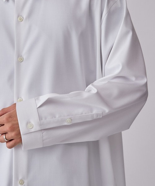 Lui's（ルイス）の「バンブーレーヨンエアリーシャツ（シャツ/ブラウス・メンズ・ホワイト/ブラック/ブルー・FREE）」の14枚目の写真