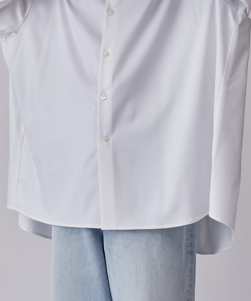 Lui's（ルイス）の「バンブーレーヨンエアリーシャツ（シャツ/ブラウス・メンズ・ホワイト/ブラック/ブルー・FREE）」の15枚目の写真