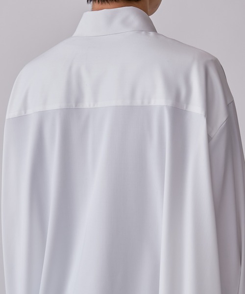 Lui's（ルイス）の「バンブーレーヨンエアリーシャツ（シャツ/ブラウス・メンズ・ホワイト/ブラック/ブルー・FREE）」の16枚目の写真