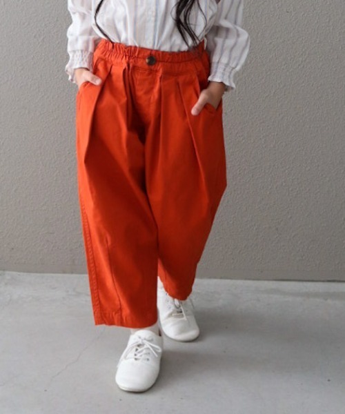 MAKE YOUR DAY（メイクユアデイ）の「バルーンパンツ■80～140cm（その他パンツ・キッズ・ベージュ/アイボリー/オレンジ・140/100/130/120/110/90/80）」の3枚目の写真