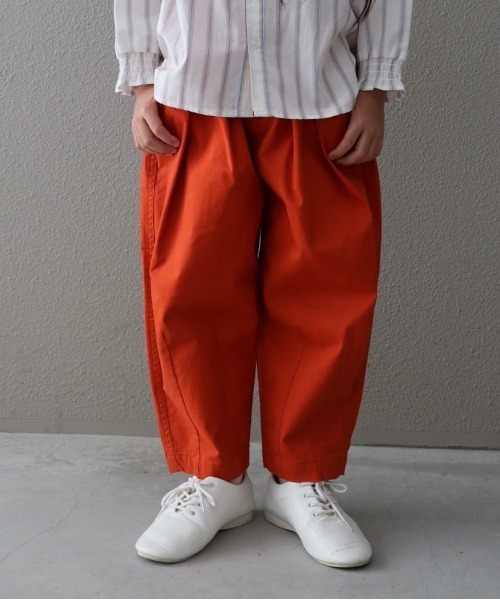 MAKE YOUR DAY（メイクユアデイ）の「バルーンパンツ■80～140cm（その他パンツ・キッズ・ベージュ/アイボリー/オレンジ・140/100/130/120/110/90/80）」の8枚目の写真