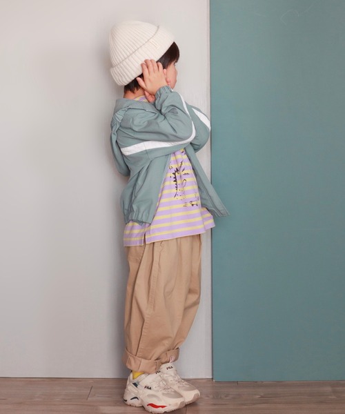 MAKE YOUR DAY（メイクユアデイ）の「バルーンパンツ■80～140cm（その他パンツ・キッズ・ベージュ/アイボリー/オレンジ・140/100/130/120/110/90/80）」の22枚目の写真