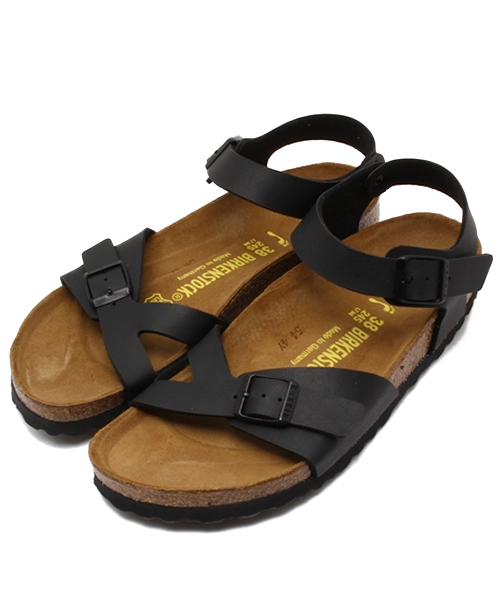 BIRKENSTOCK（ビルケンシュトック）の「【STORY 6月号掲載】 BIRKENSTOCK:RIO（サンダル・レディース・ブラック/オフホワイト・36/35/38/37）」の2枚目の写真