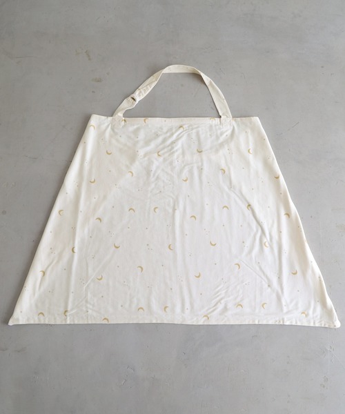 PUPPAPUPO（プッパプーポ）の「授乳ケープ ポーチ付き 【天竺ニット】×【ガーゼ】（授乳ケープ/授乳クッション・レディース・アイボリー/ベージュ/グリーン系その他/グレー/チャコール/ホワイト系その他/ベージュ系その他/ホワイト×ピンク・FREE）」の3枚目の写真