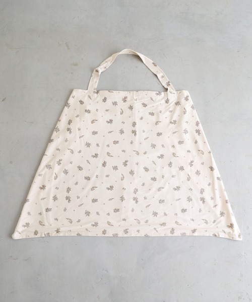 PUPPAPUPO（プッパプーポ）の「授乳ケープ ポーチ付き 【天竺ニット】×【ガーゼ】（授乳ケープ/授乳クッション・レディース・アイボリー/ベージュ/グリーン系その他/グレー/チャコール/ホワイト系その他/ベージュ系その他/ホワイト×ピンク・FREE）」の7枚目の写真