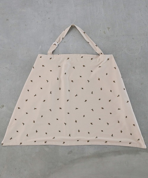 PUPPAPUPO（プッパプーポ）の「授乳ケープ ポーチ付き 【天竺ニット】×【ガーゼ】（授乳ケープ/授乳クッション・レディース・アイボリー/ベージュ/グリーン系その他/グレー/チャコール/ホワイト系その他/ベージュ系その他/ホワイト×ピンク・FREE）」の12枚目の写真