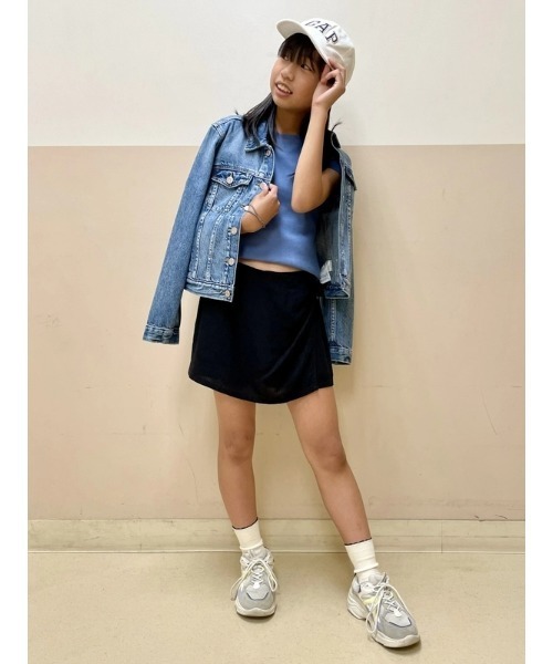 GAP（ギャップ）の「ウォッシュウェル アイコン デニムジャケット (キッズ)（デニムジャケット・キッズ・ライトインディゴブルー・160cm/140cm/130cm/110cm/120cm/150cm）」の11枚目の写真