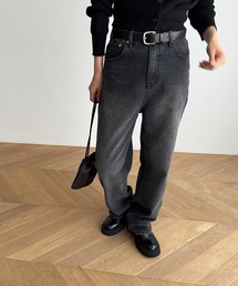 CANAL JEAN | El mar(エルマール) ルーズストレートデニムパンツ(デニムパンツ)