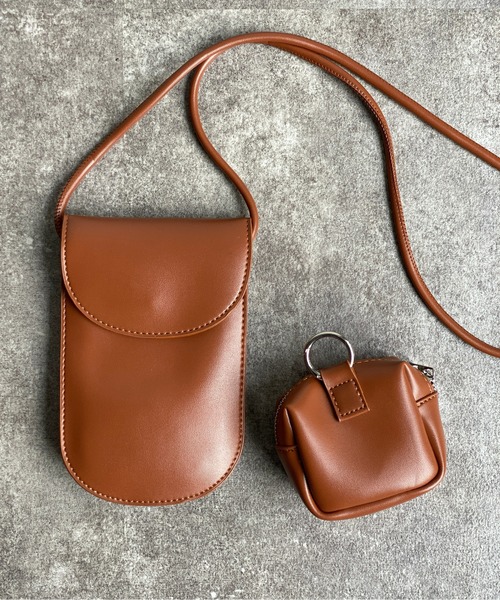 CPCM（シーピーシーエム）の「合皮マルチミニショルダー（ショルダーバッグ・レディース・ブラック/アイボリー/ブラウン・FREE）」の18枚目の写真