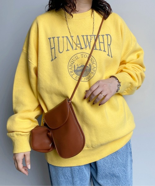 CPCM（シーピーシーエム）の「合皮マルチミニショルダー（ショルダーバッグ・レディース・ブラック/アイボリー/ブラウン・FREE）」の4枚目の写真