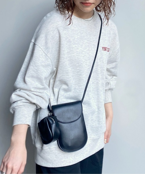 CPCM（シーピーシーエム）の「合皮マルチミニショルダー（ショルダーバッグ・レディース・ブラック/アイボリー/ブラウン・FREE）」の21枚目の写真