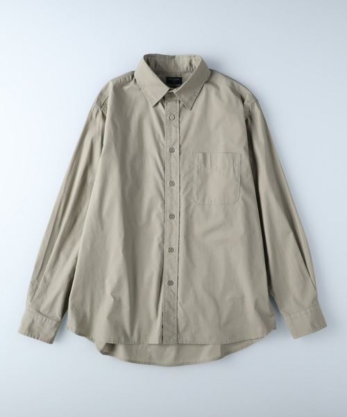 BACK NUMBER(バックナンバー)の「【BACK NUMBER】ブロードシャツ(シャツ/ブラウス・メンズ・ホワイト/ブラック/ベージュ・S/M/L/XL)」の3枚目の写真