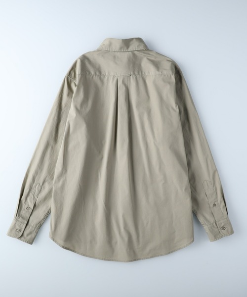 BACK NUMBER(バックナンバー)の「【BACK NUMBER】ブロードシャツ(シャツ/ブラウス・メンズ・ホワイト/ブラック/ベージュ・S/M/L/XL)」の6枚目の写真