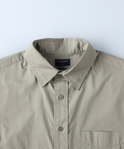 BACK NUMBER(バックナンバー)の「【BACK NUMBER】ブロードシャツ(シャツ/ブラウス・メンズ・ホワイト/ブラック/ベージュ・S/M/L/XL)」の11枚目の写真