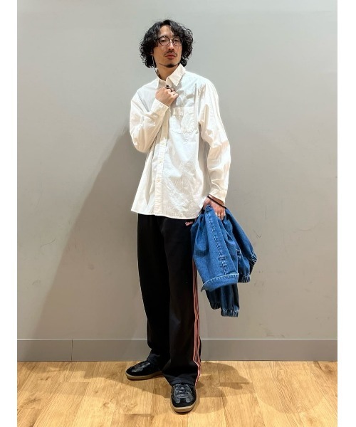 BACK NUMBER(バックナンバー)の「【BACK NUMBER】ブロードシャツ(シャツ/ブラウス・メンズ・ホワイト/ブラック/ベージュ・S/M/L/XL)」の12枚目の写真