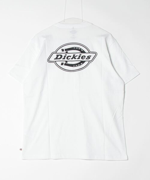 Dickies（ディッキーズ）の「バックプリント ロゴ S/S Tシャツ（Tシャツ/カットソー・メンズ・スカイブルー/ホワイト/ブラック/ホワイト系その他・MEDIUM/LARGE/SMALL/X-LARGE/XX-LARGE）」の2枚目の写真