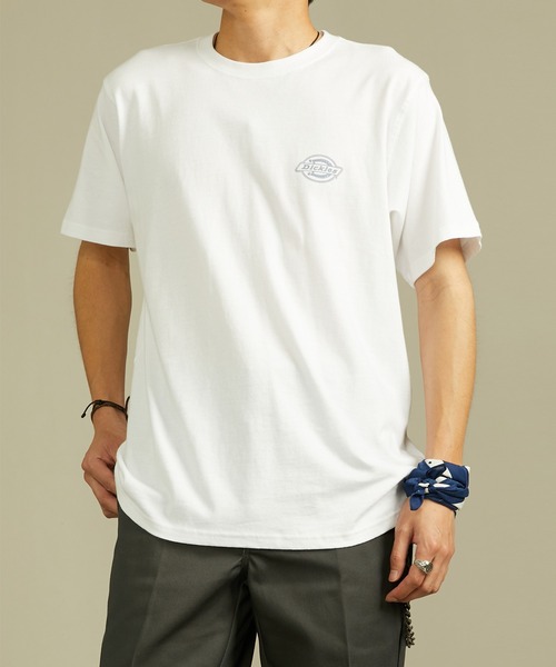 Dickies（ディッキーズ）の「バックプリント ロゴ S/S Tシャツ（Tシャツ/カットソー・メンズ・スカイブルー/ホワイト/ブラック/ホワイト系その他・MEDIUM/LARGE/SMALL/X-LARGE/XX-LARGE）」の13枚目の写真