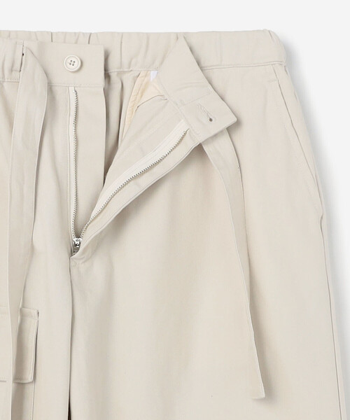 ORCIVAL（オーシバル）の「ORCIVAL | コットン イージーカーゴパンツ MEN（カーゴパンツ・メンズ・アイボリー/チャコール・4/5）」の15枚目の写真