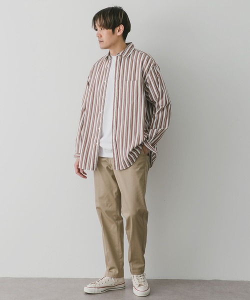 URBAN RESEARCH DOORS（アーバンリサーチドアーズ）の「チノテーパードトラウザー（その他パンツ・メンズ・ベージュ/オリーブ/ブラック/オフホワイト・LARGE/SMALL/MEDIUM）」の14枚目の写真