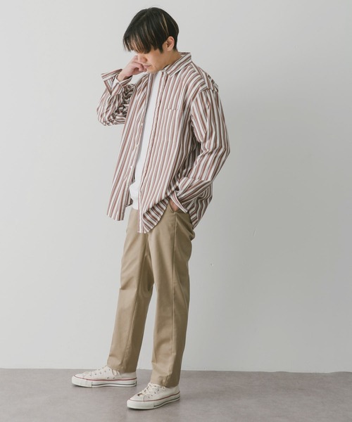 URBAN RESEARCH DOORS（アーバンリサーチドアーズ）の「チノテーパードトラウザー（その他パンツ・メンズ・ベージュ/オリーブ/ブラック/オフホワイト・LARGE/SMALL/MEDIUM）」の15枚目の写真