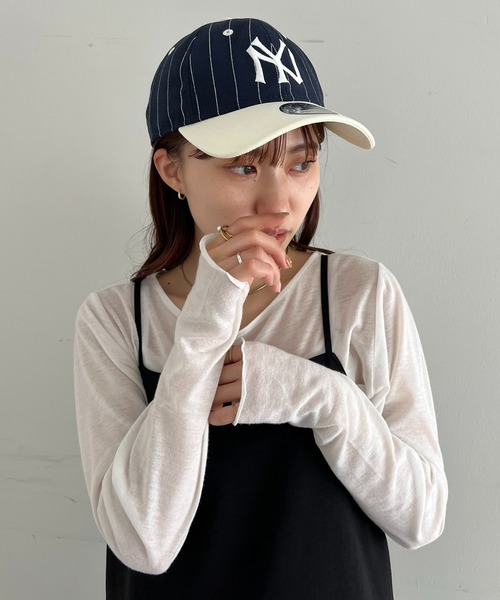 NEW ERA(ニューエラ)の「【NEWERA】MLB Cooperstown CAP(キャップ・レディース・ブラック/ホワイト/ダークグリーン/ネイビー/カーキ・FREE)」の12枚目の写真