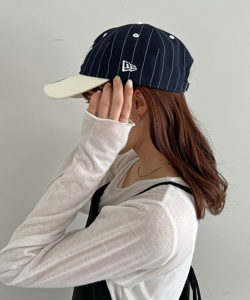 NEW ERA(ニューエラ)の「【NEWERA】MLB Cooperstown CAP(キャップ・レディース・ブラック/ホワイト/ダークグリーン/ネイビー/カーキ・FREE)」の15枚目の写真