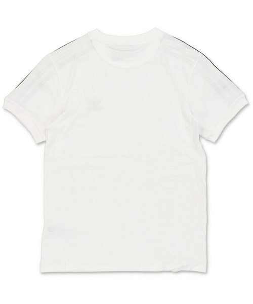 adidas(アディダス)の「【adidas / アディダス】ワンポイントロゴ アディカラー クラシックス スリーストライプス ショート丈半袖Tシャツ(Tシャツ/カットソー・レディース・ブラック/ホワイト/イエロー/ラベンダー・S)」の14枚目の写真