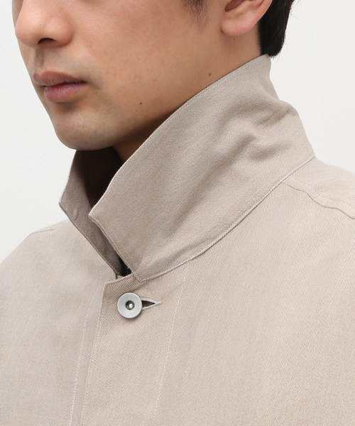 POLYPLOID(ポリプロイド)の「【POLYPLOID / ポリプロイド】J-JACKET C WASHI/C(その他アウター・メンズ・ブラック/ベージュ・3/2)」の11枚目の写真