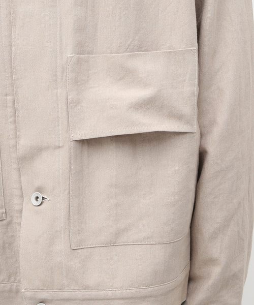 POLYPLOID(ポリプロイド)の「【POLYPLOID / ポリプロイド】J-JACKET C WASHI/C(その他アウター・メンズ・ブラック/ベージュ・3/2)」の13枚目の写真