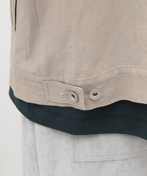 POLYPLOID(ポリプロイド)の「【POLYPLOID / ポリプロイド】J-JACKET C WASHI/C(その他アウター・メンズ・ブラック/ベージュ・3/2)」の17枚目の写真