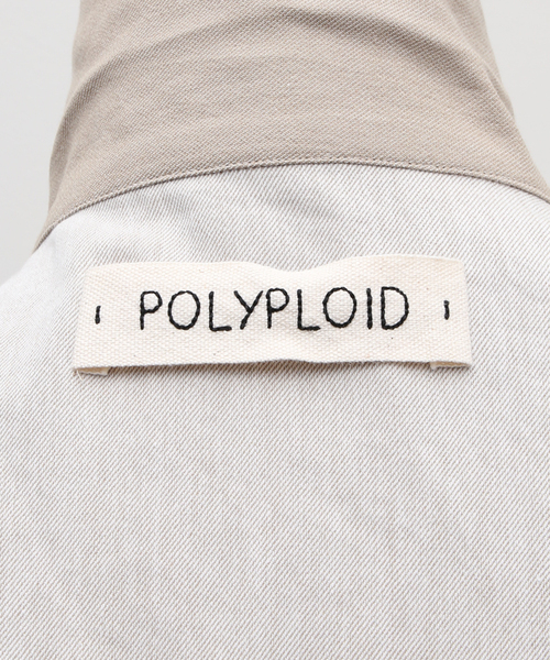 POLYPLOID(ポリプロイド)の「【POLYPLOID / ポリプロイド】J-JACKET C WASHI/C(その他アウター・メンズ・ブラック/ベージュ・3/2)」の22枚目の写真