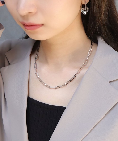 blackdia ocean（ブラックダイヤオーシャン）の「blackdia ocean 2WAYハートピアス（ピアス（両耳用）・レディース・ピンクゴールド/ゴールド/シルバー・FREE）」の5枚目の写真