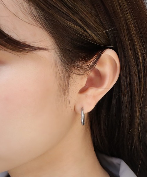 blackdia ocean（ブラックダイヤオーシャン）の「blackdia ocean 2WAYハートピアス（ピアス（両耳用）・レディース・ピンクゴールド/ゴールド/シルバー・FREE）」の8枚目の写真