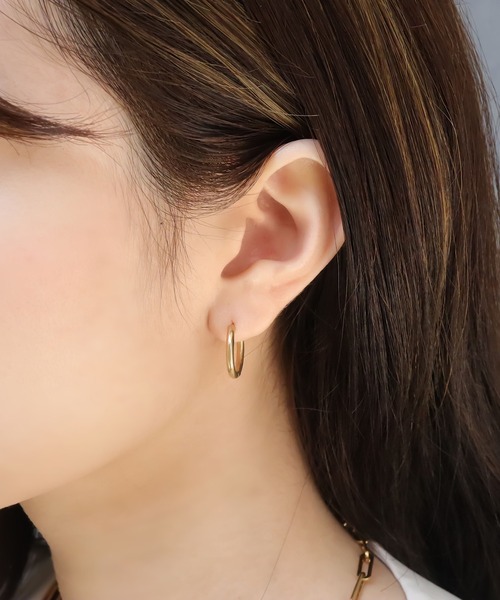 blackdia ocean（ブラックダイヤオーシャン）の「blackdia ocean 2WAYハートピアス（ピアス（両耳用）・レディース・ピンクゴールド/ゴールド/シルバー・FREE）」の10枚目の写真