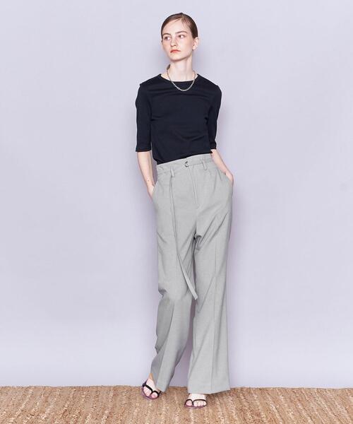 イウエンマトフ　AEWEN MATOPH ヘリンボーン　パンツ　28600円 AEWEN MATOPH（イウエン マトフ）の「＜AEWEN MATOPH＞コクーン