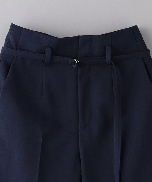 AEWEN MATOPH（イウエン マトフ）の「＜AEWEN MATOPH＞ハイウエスト ベルテッド フレアパンツ（スラックス・レディース・ネイビー/ライトグレー・38/34/36）」の10枚目の写真