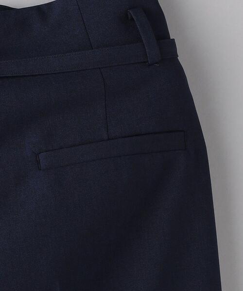 AEWEN MATOPH（イウエン マトフ）の「＜AEWEN MATOPH＞ハイウエスト ベルテッド フレアパンツ（スラックス・レディース・ネイビー/ライトグレー・38/34/36）」の12枚目の写真