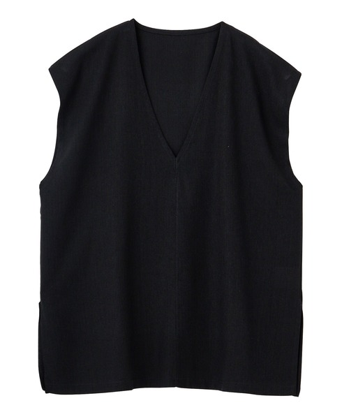 CHAN ME(チャンミ)の「麻レーヨンセットアップ(セットアップ・レディース・ブラック/ベージュ系その他・MEDIUM/LARGE)」の18枚目の写真