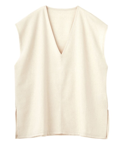 CHAN ME(チャンミ)の「麻レーヨンセットアップ(セットアップ・レディース・ブラック/ベージュ系その他・MEDIUM/LARGE)」の21枚目の写真